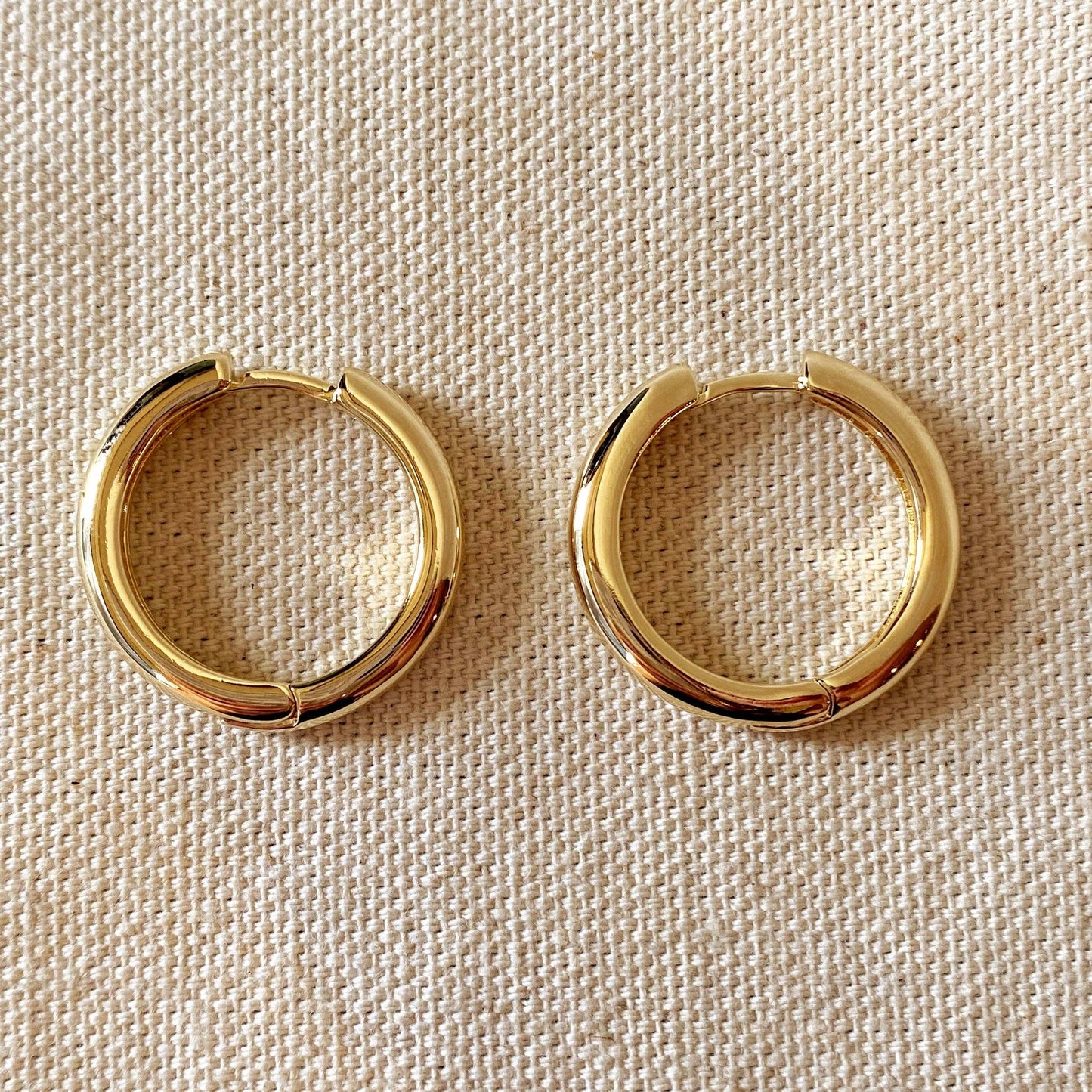 18k Gold Filled Rounded Polished Clicker