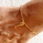 18k Gold Filled Delicate Rosary Bracelet