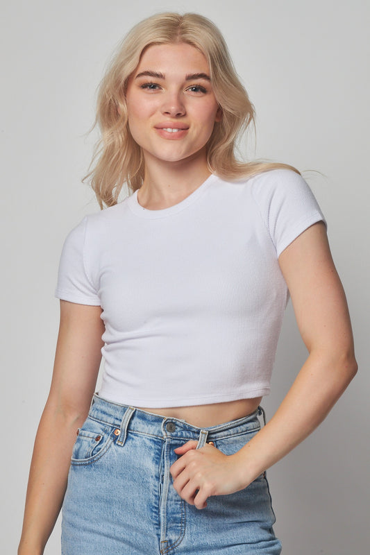 Ribbed Crop Top